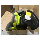RYOBI ONE+ 18-Volt Cordless String Trimmer/Edger and Blower/Sweeper Combo Kit (2-Tool) - 2.6 Ah Battery and Charger Included  in good condition