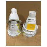Halo 5 in. White Baffle Recessed Kit Downlighting White Trim not used