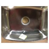 Glacier Bay Drop-In Stainless Steel 25 in. 4-Hole Single Bowl Kitchen Sink SEE PICS DAMAGE