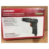 Husky H4310 (988 900) Pneumatic 3/8" Keyed Chuck Reversible Drill  in good condition