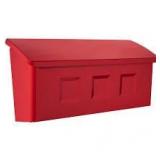 Architectural Mailboxes Wayland Red Wall Mount Mailbox in good condition