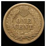 1860 EARLY DATE INDIAN HEAD CENT