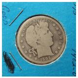1902-O BARBER HALF DOLLAR