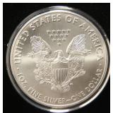 2018 AMERICAN SILVER EAGLE 1 TROY OZ. .999 FINE SILVER IN AIRTITE