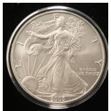 2003 AMERICAN SILVER EAGLE 1 TROY OZ. .999 FINE SILVER IN AIRTITE