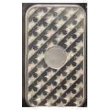 1 TROY OZ. .999 FINE SILVER BAR SUNSHINE MINTING