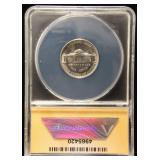 1956 JEFFERSON NICKEL MS65 ANACS