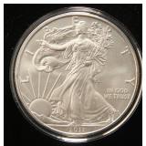 2011 AMERICAN SILVER EAGLE 1 TROY OZ. .999 FINE SILVER IN AIRTITE