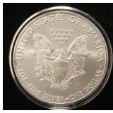 2011 AMERICAN SILVER EAGLE 1 TROY OZ. .999 FINE SILVER IN AIRTITE