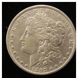 1897-O MORGAN SILVER DOLLAR