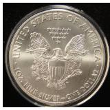 2015 AMERICAN SILVER EAGLE 1 TROY OZ. .999 FINE SILVER IN AIRTITE