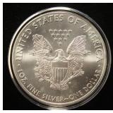 2016 AMERICAN SILVER EAGLE 1 TROY OZ. .999 FINE SILVER IN AIRTITE