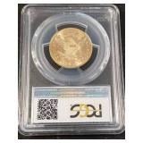 1880 US $10 LIBERTY GOLD EAGLE MS62 PCGS