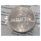 1982-D UNCIRCULATED WASHINGTON COMMEMORATIVE US HALF DOLLAR