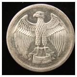 1 TROY OZ. .999 FINE SILVER 1974 LETCHER MINT ROUND