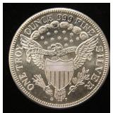 1 TROY OZ. .999 FINE SILVER EARLY DOLLAR DESIGN