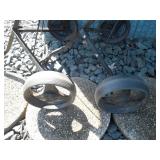 (2) GOLF CLUB CARTS