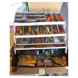 TACKLE BOX WITH CONTENTS