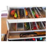 TACKLE BOX WITH CONTENTS