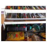 TACKLE BOX WITH CONTENTS