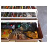 TACKLE BOX WITH CONTENTS