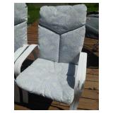 (2) MATCHING PATIO CHAIRS