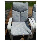 (2) MATCHING PATIO CHAIRS