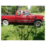 1997 FORD F250 EXTENDED CAB POWER STROKE DIESEL 4X4 PICK UP TRUCK