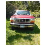 1997 FORD F250 EXTENDED CAB POWER STROKE DIESEL 4X4 PICK UP TRUCK