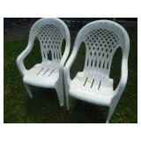 (2) MATCHING LAWN CHAIRS