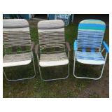 (5) LAWN CHAIRS