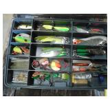 PLANO TACKLE BOX WITH CONTENTS