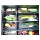 PLANO TACKLE BOX WITH CONTENTS