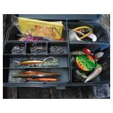 PLANO TACKLE BOX WITH CONTENTS