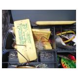 PLANO TACKLE BOX WITH CONTENTS