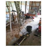 Reel Mower, Seeder Garage Lot