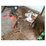 8 HP TECCUMESH ENGINE ON SNOW BLOWER FRAME