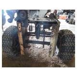 8 HP TECCUMESH ENGINE ON SNOW BLOWER FRAME