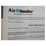 12 Grainer Air Handler 16 x 25 x 2"...