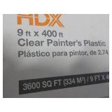 Box of HDX 9 ft x 400 ft Clean Pain...