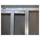 2- 48" Dry Wall T Square 1/8"...