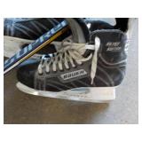 Bauer Hockey Skates and Hockey Stic...