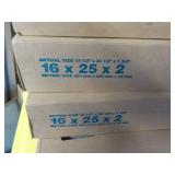4 - 16 x 25 x 2 and 7 - 16 x 20 x 2...