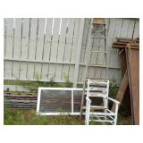 8 ft Wood Ladder, Garden Chair and ...