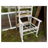 8 ft Wood Ladder, Garden Chair and ...