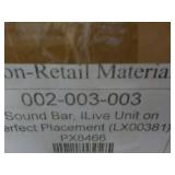 Lot of 6 Sound Bars- New but have n...