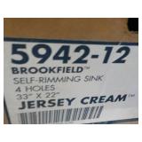 Brookfield Self Rimming Sink; needs...