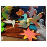 Lot of wood Cut Outs...