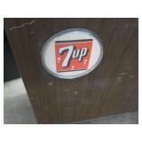 Vintage 7 Up Cooler- Works...
