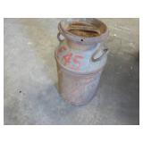 Rusty Milk Can and Cover...